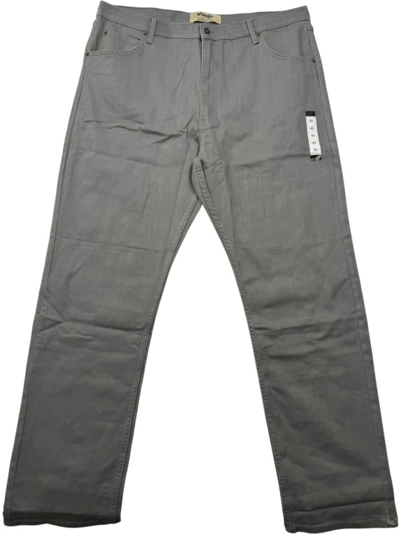 Wrangler Jeans Casual Με Λογότυπο Γκρι Ανδρικό 40