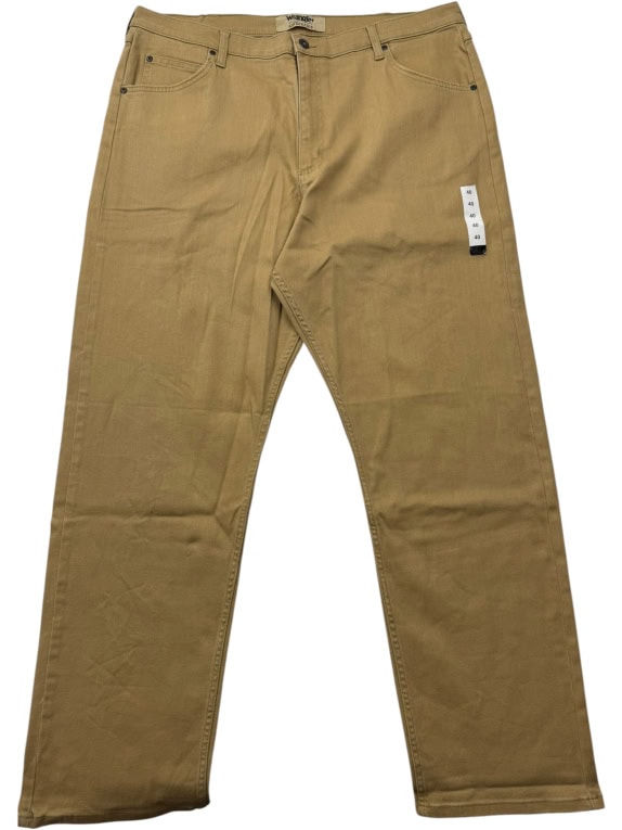 Wrangler Jeans Casual Με Λογότυπο Μπεζ Ανδρικό 40