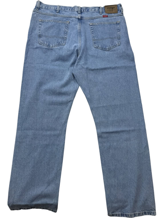 Wrangler Jeans Casual Με Λογότυπο Μπλε Ανδρικό 40