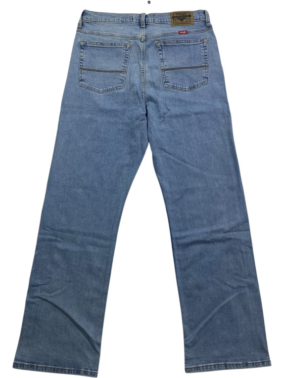 Wrangler Jeans Παντελόνι Denim Authentic Γαλάζιο Ανδρικό M (W32 / EU 42)