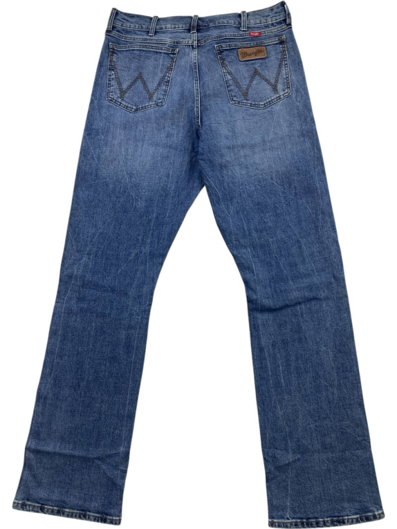 Wrangler Jeans Παντελόνι Relaxed Straight Vintage Logo Μπλε Ανδρικό L
