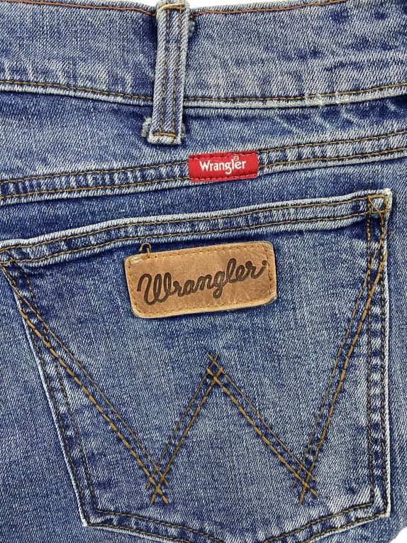 Wrangler Jeans Παντελόνι Relaxed Straight Vintage Logo Μπλε Ανδρικό L