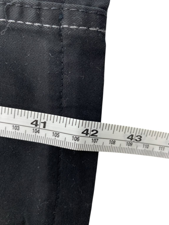 WRANGLER Straight Fit Casual Jeans Logo Black Men’s M