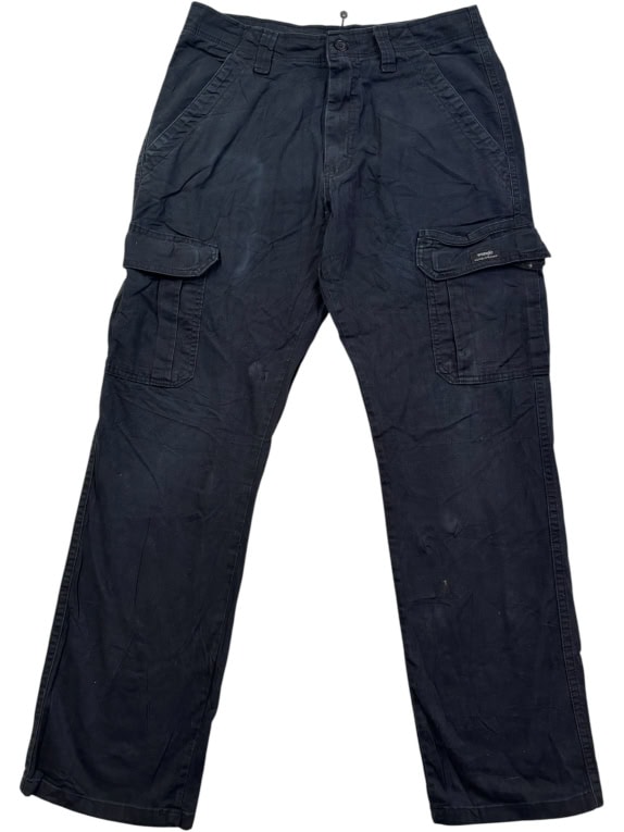 WRANGLER ΠΑΝΤΕΛΟΝΙ CARGO ΜΑΥΡΟ ΑΝΔΡΙΚΟ L preowned