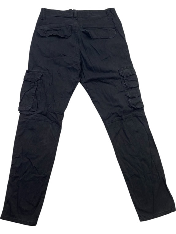WRANGLER CARGO PANTS UTILITY BLACK MEN PRE OWNED S