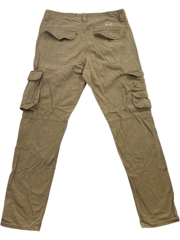 WRANGLER CARGO PANTS UTILITY OLIVE MENS PRE OWNED M