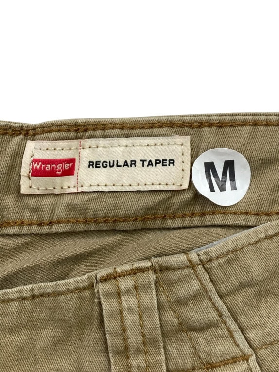WRANGLER CARGO PANTS UTILITY OLIVE MENS PRE OWNED M