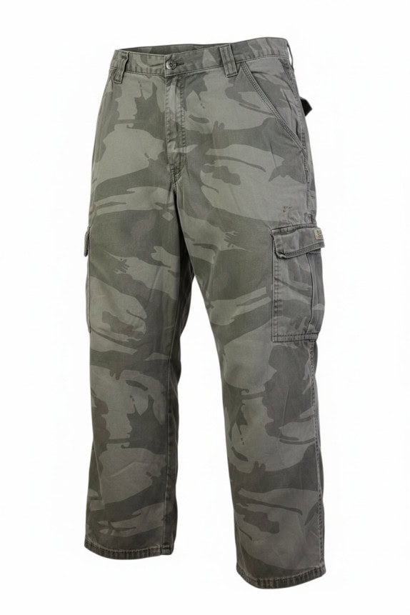 WRANGLER ΠΑΝΤΕΛΟΝΙ CARGO UTILITY OLIVE CAMO ΑΝΤΡΙΚΟ PRE OWNED
