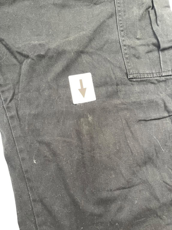 WRANGLER CARGO PANTS WORKWEAR FADED BLACK MENS PRE OWNED XL