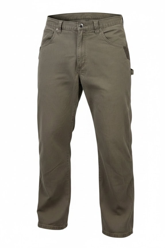 WRANGLER PANTALONI CARPENTER WORKWEAR OLIVE UOMO PRE OWNED XL
