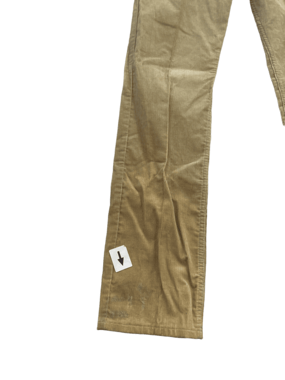 WRANGLER ΠΑΝΤΕΛΟΝΙ CORDUROY MINIMAL ΜΠΕΖ ΑΝΤΡΙΚΟ PRE OWNED XS