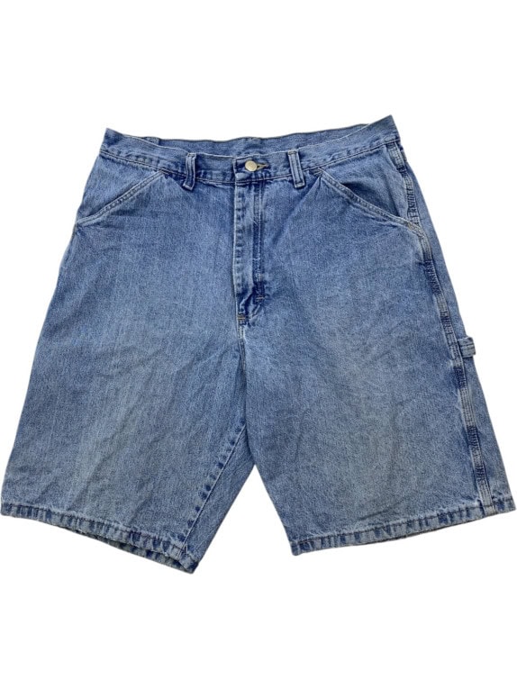 WRANGLER DENIM SHORTS WORKWEAR BLUE MEN PRE OWNED M