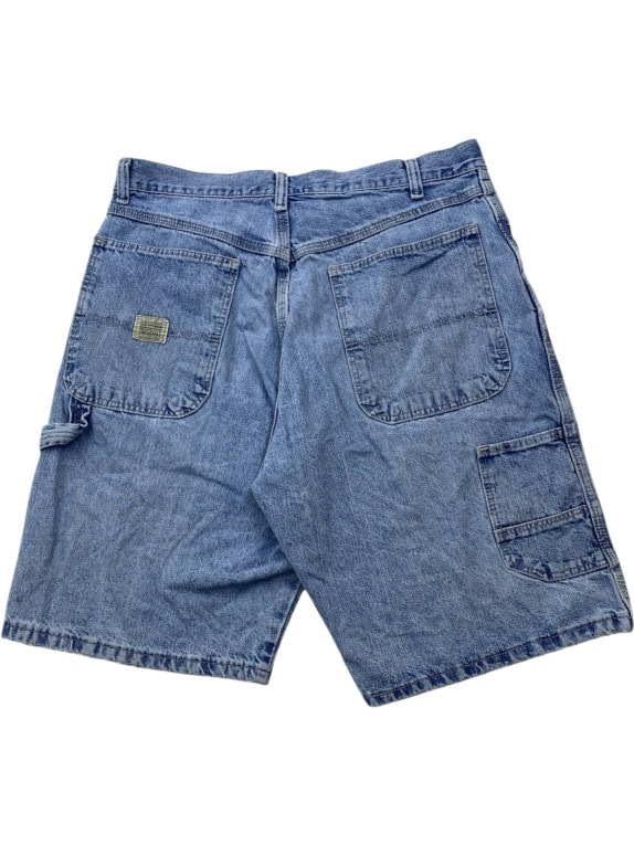 WRANGLER DENIM SHORTS WORKWEAR BLUE MEN PRE OWNED M