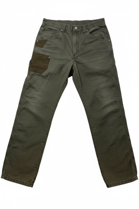 WRANGLER ΠΑΝΤΕΛΟΝΙ WORKWEAR OLIVE ΑΝΤΡΙΚΟ PRE OWNED L