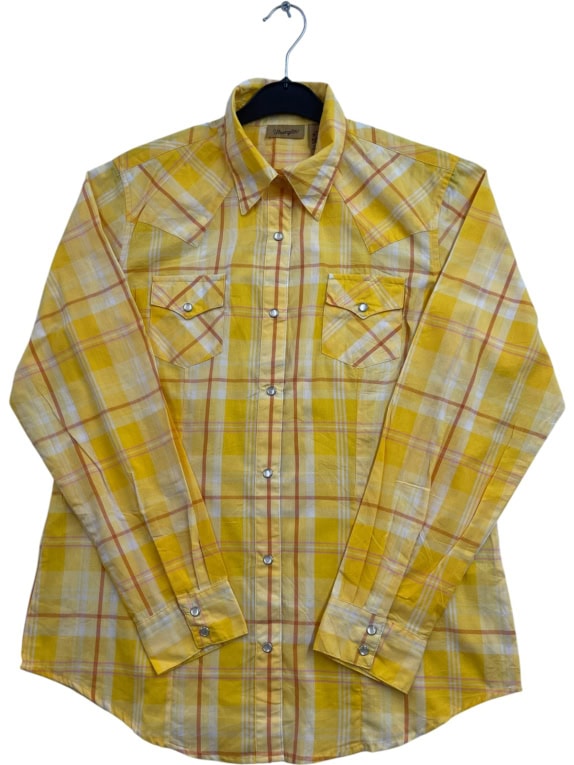 WRANGLER ΠΟΥΚΑΜΙΣΟ CLASSIC ΚΙΤΡΙΝΟ ΓΥΝΑΙΚΕΙΟ PRE OWNED M