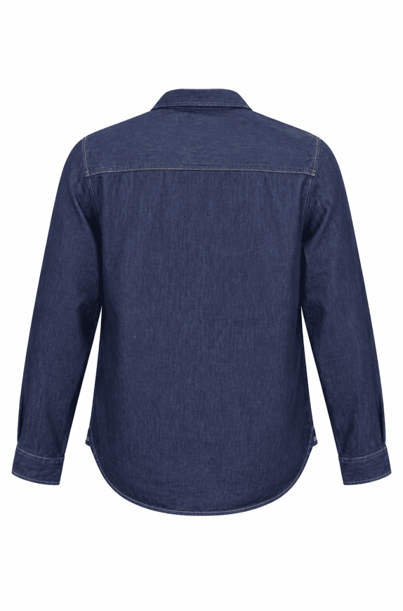 S. OLIVER CAMICIA DENIM CLASSIC NAVY UOMO PRE OWNED L
