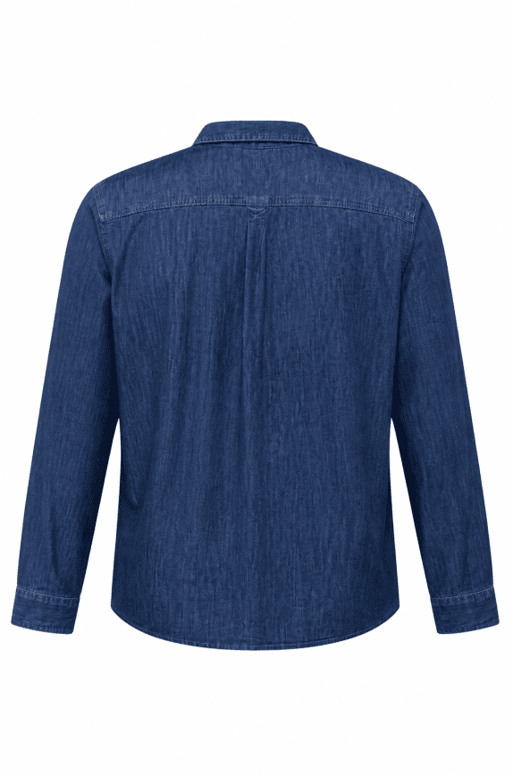 WRANGLER CAMICIA DENIM UTILITY BLU UOMO PRE OWNED XL
