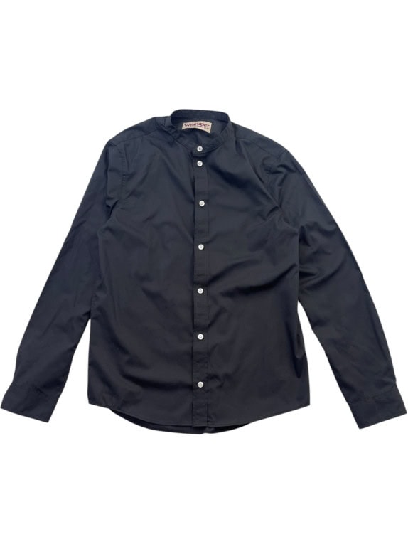 WRANGLER CAMICIA MINIMAL NERA UOMO PRE OWNED S