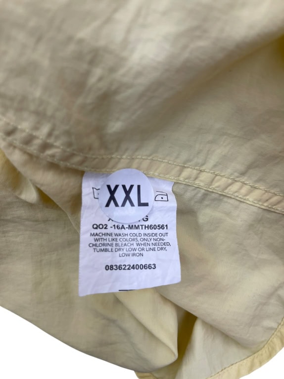 WRANGLER OUTDOOR SHIRT PREMIUM QUALITY YELLOW MEN'S XXL
