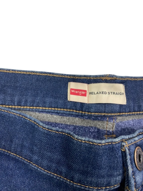 WRANGLER Jeans Relaxed Straight Blu Scuro da Uomo 3XL (W42)