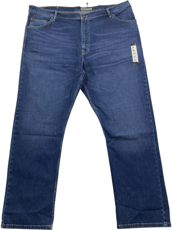 WRANGLER Straight Fit Τζιν Παντελόνι Μπλε Ανδρικό 3XL (W42)