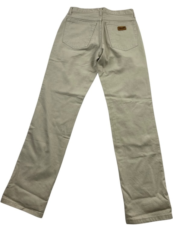 WRANGLER TEXAS Vintage Denim Pants Logo Beige/Light Grey Men’s W30 L32