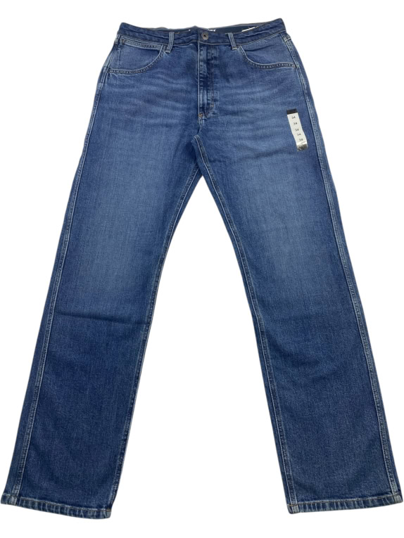 WRANGLER ΤΖΙΝ ΠΑΝΤΕΛΟΝΙ CASUAL LOGO TAPE ΜΠΛΕ ΑΝΔΡΙΚΟ W34