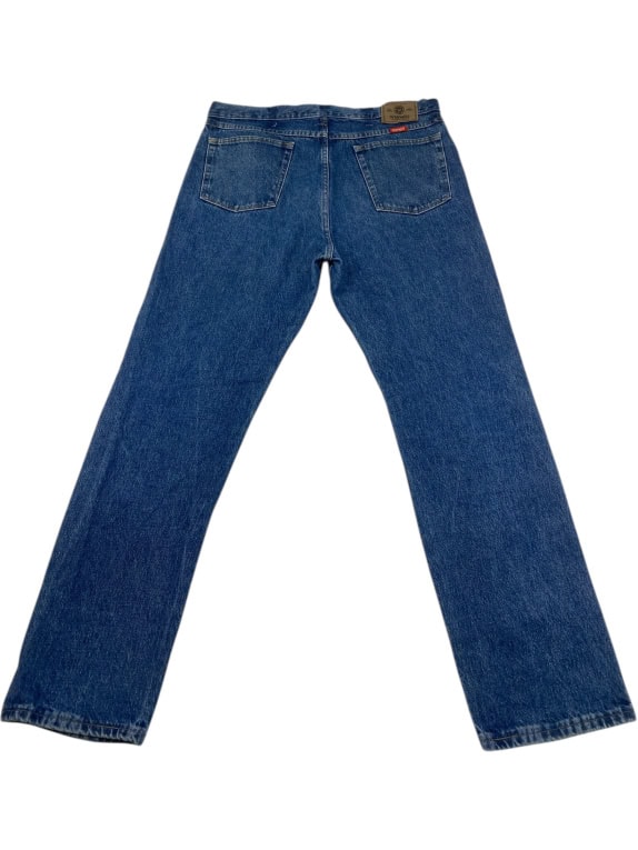 WRANGLER BLUE DENIM JEANS CLASSIC STRAIGHT FIT - XL