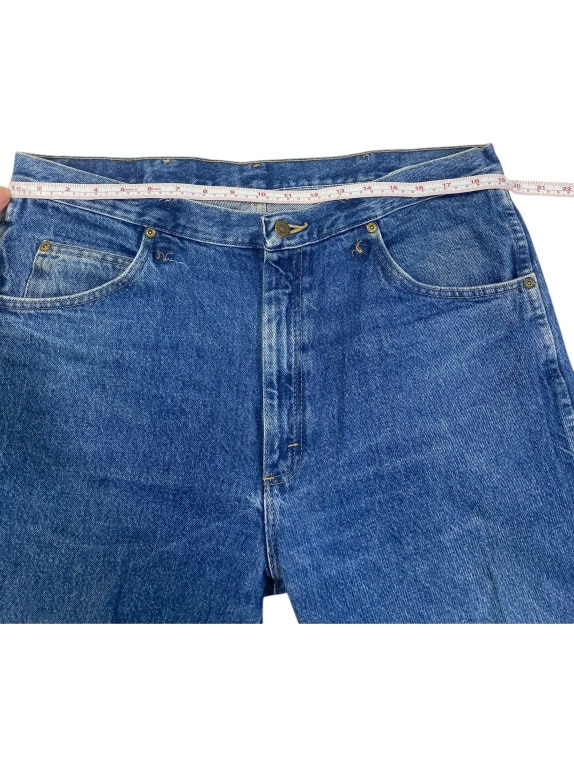 WRANGLER BLUE DENIM JEANS CLASSIC STRAIGHT FIT - XL