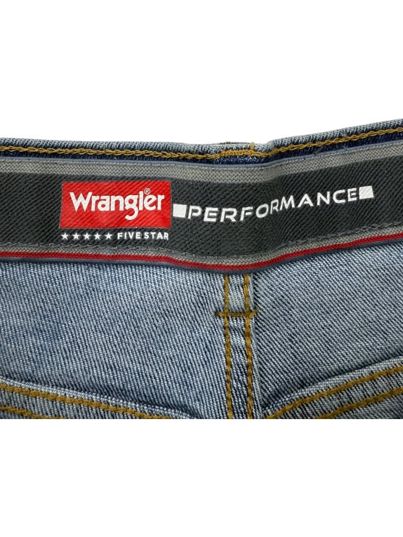 Wrangler Performance Five Star Jeans Logo Blue Men’s 2XL