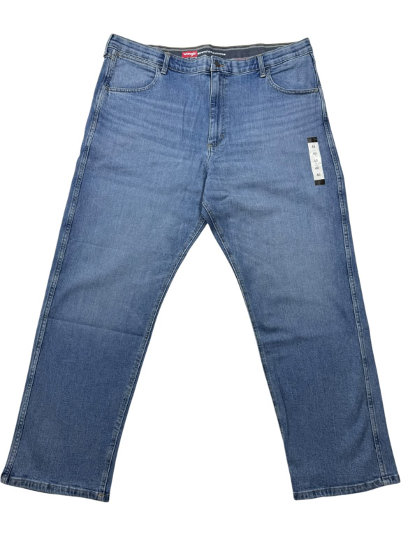 Wrangler Performance Five Star Jeans Logo Blue Men’s 2XL
