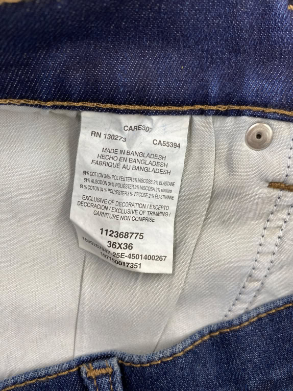 WRANGLER ΤΖΙΝ ΠΑΝΤΕΛΟΝΙ RELAXED STRAIGHT LOGO BLUE ΑΝΔΡΙΚΟ L