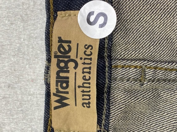 WRANGLER ΤΖΙΝ ΠΑΝΤΕΛΟΝΙ RETRO ΜΠΛΕ ΑΝΤΡΙΚΟ PRE OWNED S