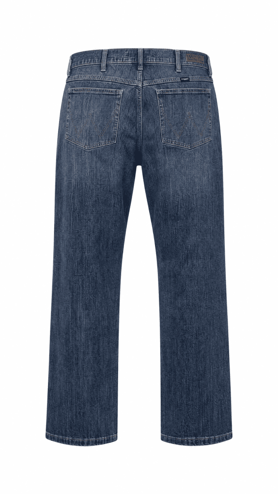 WRANGLER ΤΖΙΝ ΠΑΝΤΕΛΟΝΙ VINTAGE ΜΠΛΕ ΑΝΤΡΙΚΟ PRE OWNED XL