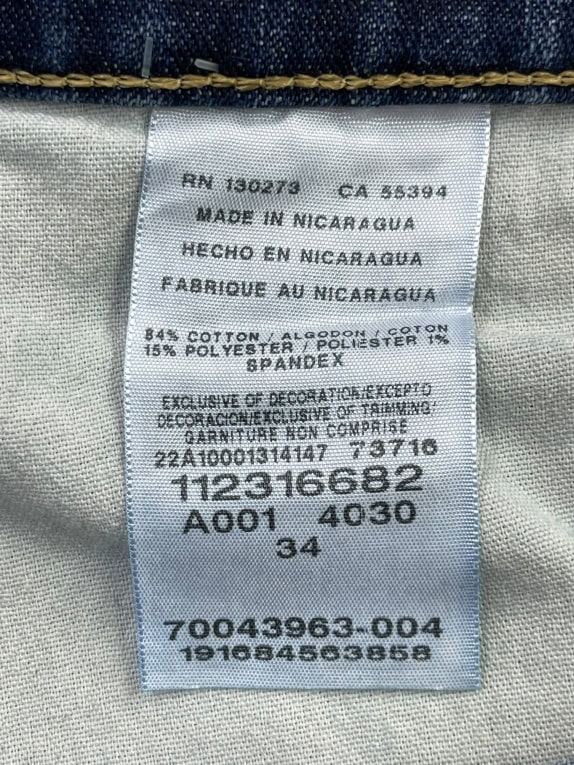 WRANGLER DENIM CARPENTER SHORTS LOGO BLUE UNISEX L
