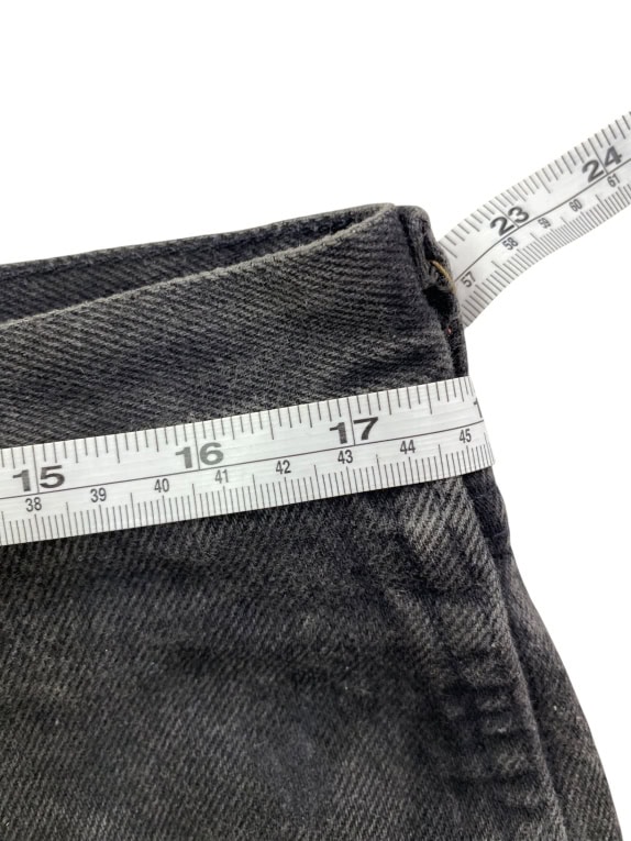 WRANGLER ΤΖΙΝ ΒΕΡΜΟΥΔΑ 90s ΜΑΥΡΟ UNISEX L