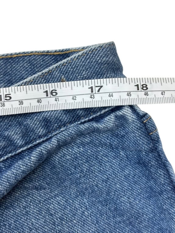WRANGLER ΤΖΙΝ ΒΕΡΜΟΥΔΑ CLASSIC WASHED BLUE ΑΝΤΡΙΚΟ PRE OWNED XL