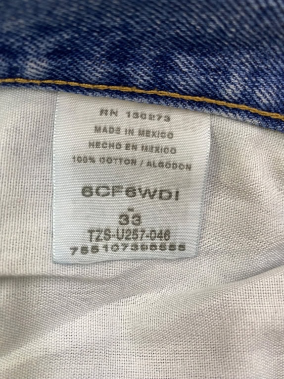 WRANGLER ΤΖΙΝ ΒΕΡΜΟΥΔΑ ΜΠΛΕ UNISEX M