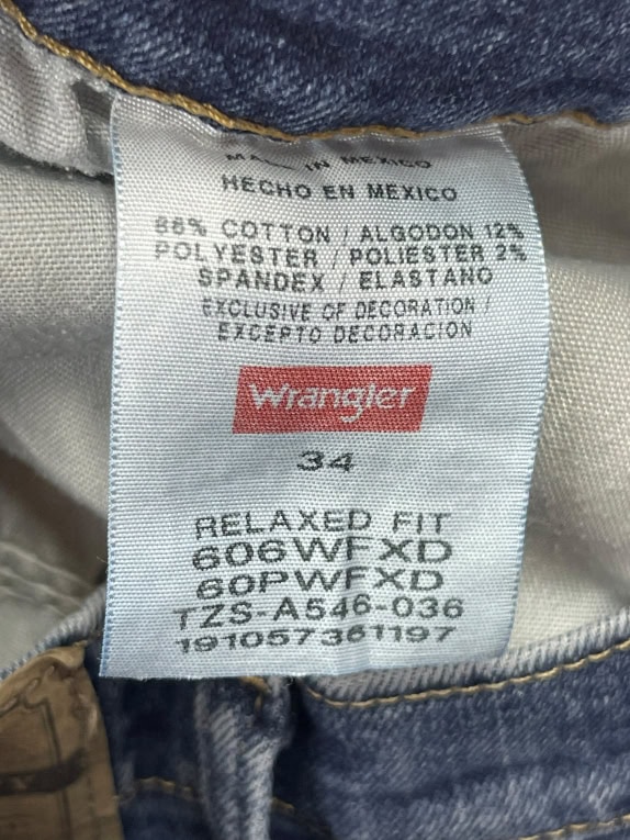 WRANGLER ΤΖΙΝ ΒΕΡΜΟΥΔΑ RELAXED FIT ΜΠΛΕ UNISEX L