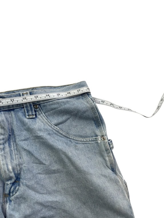 WRANGLER ΤΖΙΝ ΒΕΡΜΟΥΔΑ WORKWEAR ΑΝΟΙΧΤΟ ΜΠΛΕ ΑΝΤΡΙΚΟ PRE OWNED L