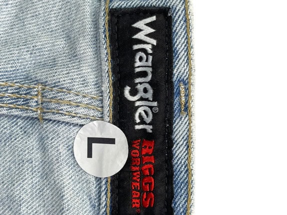 WRANGLER ΤΖΙΝ ΒΕΡΜΟΥΔΑ WORKWEAR ΑΝΟΙΧΤΟ ΜΠΛΕ ΑΝΤΡΙΚΟ PRE OWNED L