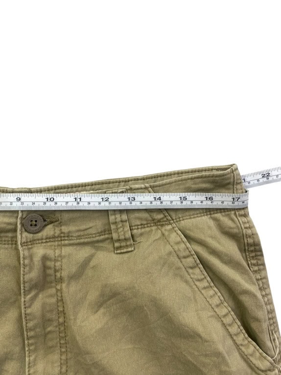 WRANGLER CARGO SHORTS UTILITY OLIVE MEN PRE OWNED L