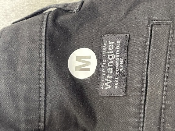 WRANGLER ΒΕΡΜΟΥΔΑ CHINO ΜΑΥΡΟ ΑΝΤΡΙΚΟ PRE OWNED M