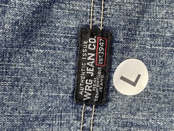 WRANGLER SHORTS IN DENIM CLASSICO BLU UOMO PRE OWNED L