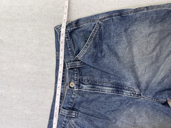 WRANGLER SHORTS IN DENIM CLASSICO BLU UOMO PRE OWNED L