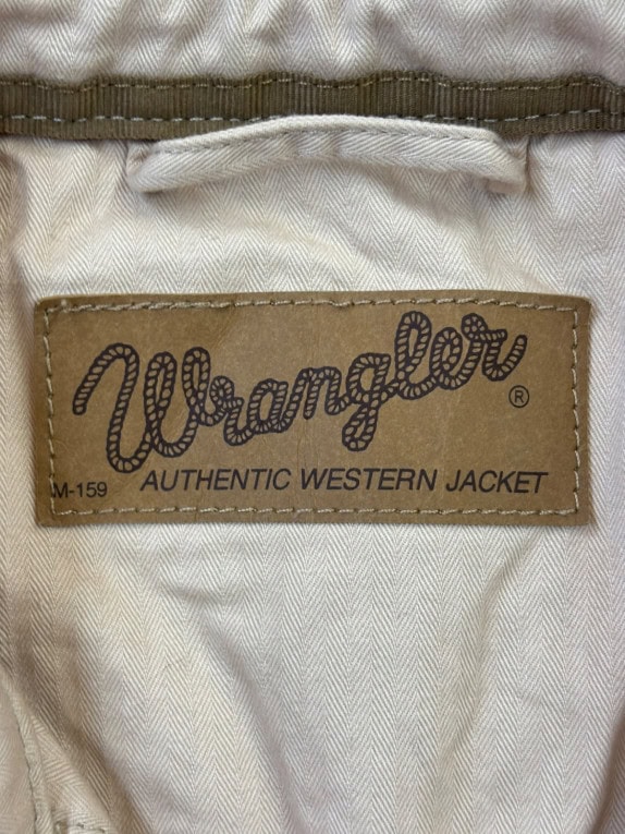 WRANGLER GIACCA WESTERN CLASSIC BROWN UOMO PRE OWNED
