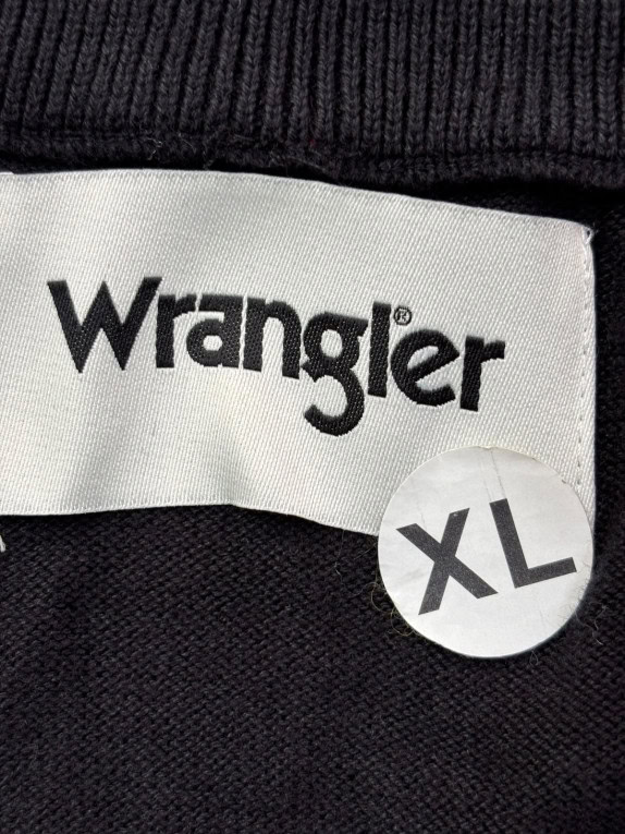 WRANGLER ΖΑΚΕΤΑ ΜΕ ΦΕΡΜΟΥΑΡ MINIMAL ΜΑΥΡΗ ΑΝΤΡΙΚΟ PRE OWNED XL