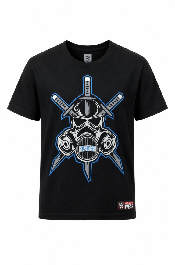 WWE T SHIRT GRAPHIC ΜΑΥΡΟ ΑΝΤΡΙΚΟ PRE OWNED L