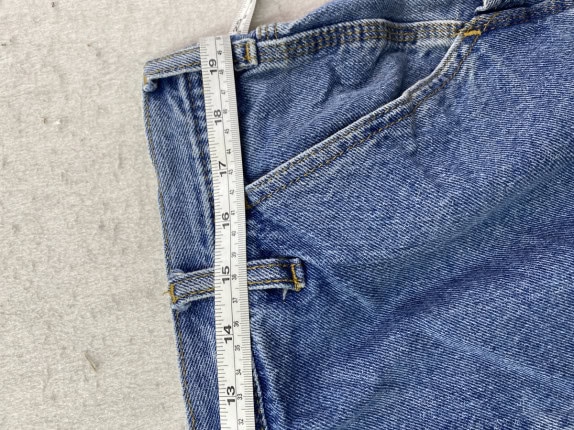 XL JEANS BERMUDA CARGO ΜΠΛΕ ΑΝΤΡΙΚΟ PRE OWNED XL