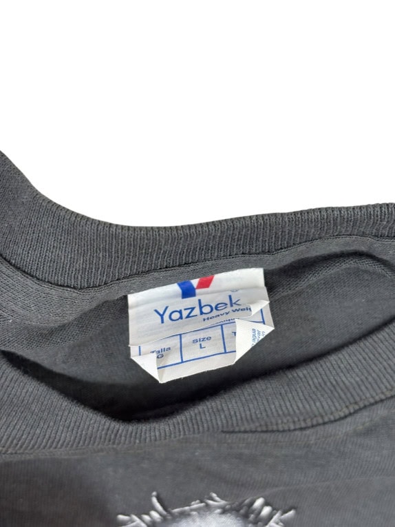 YAZBEK T SHIRT GRAFICA RACING GRIGIO ANTRACITE UOMO PRE OWNED L